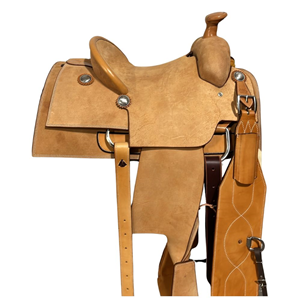 Burns Russet RO Team Roper - Square - No Tooling - Standard Binding